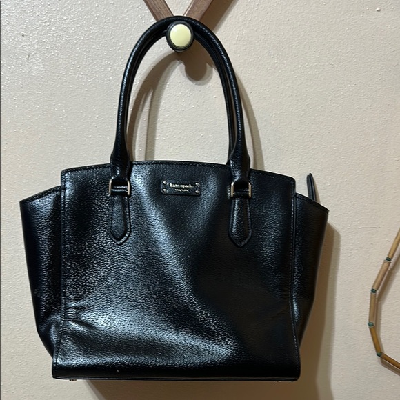 kate spade Handbags - Kate Spade Black Leather Tote Bag 🔥